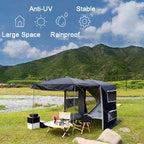 Automatic Car Rear Tent Car Camping Tent Travel SUV Multifunction Awning Family Tents Outdoor Camping For Self-driving Travel